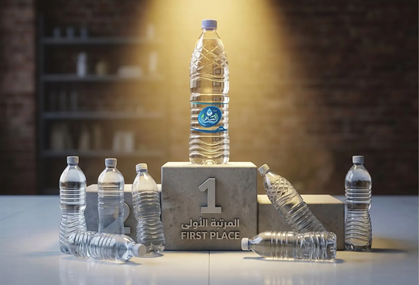 Al Saqi bottles presented as a leading brand